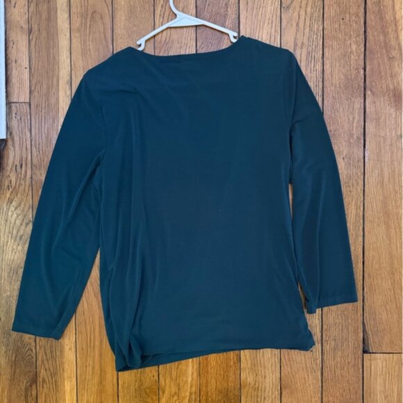 Anne Klein Green Blouse - Picture 2 of 5